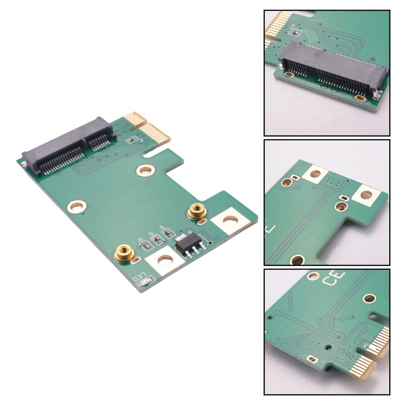 Tarjeta adaptadora PCIE a Mini PCIE, eficiente, ligera y portátil, tarjeta adaptadora a USB3.0