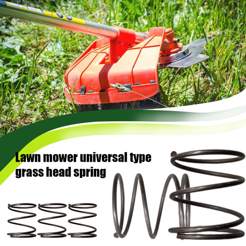 5pcs Spool Replacement Universal Grass Trimmer Head Springs Line Cap Mower Bump Knob Brush Cutter Compression Gardening Tool