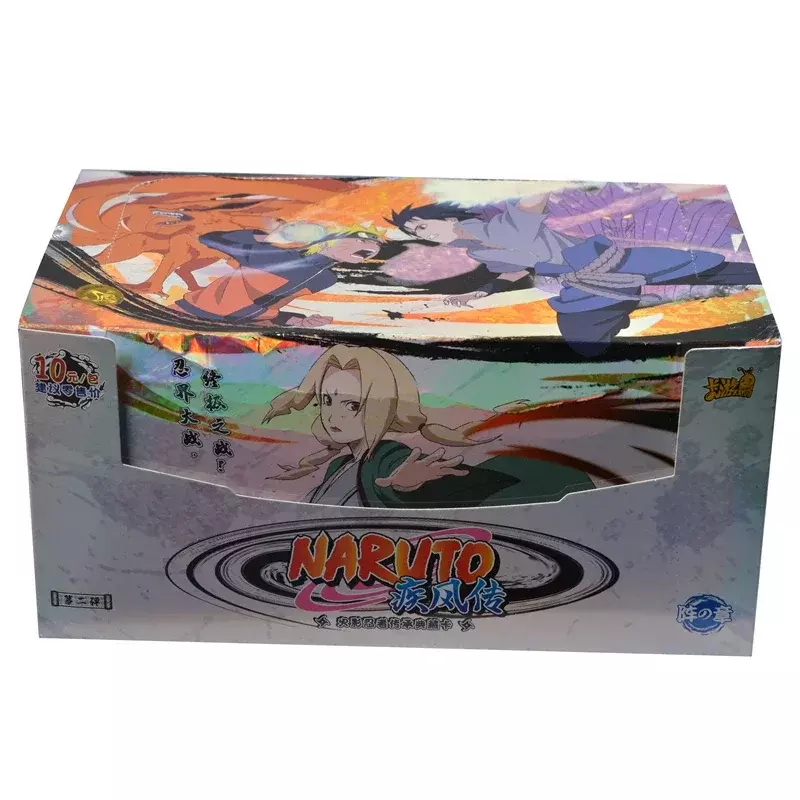 KAYOU-tarjeta de colección de personajes de Anime Naruto para niños, colección de cartas de colección de personajes de Anime, Sección de Formación, tarjeta BP rara