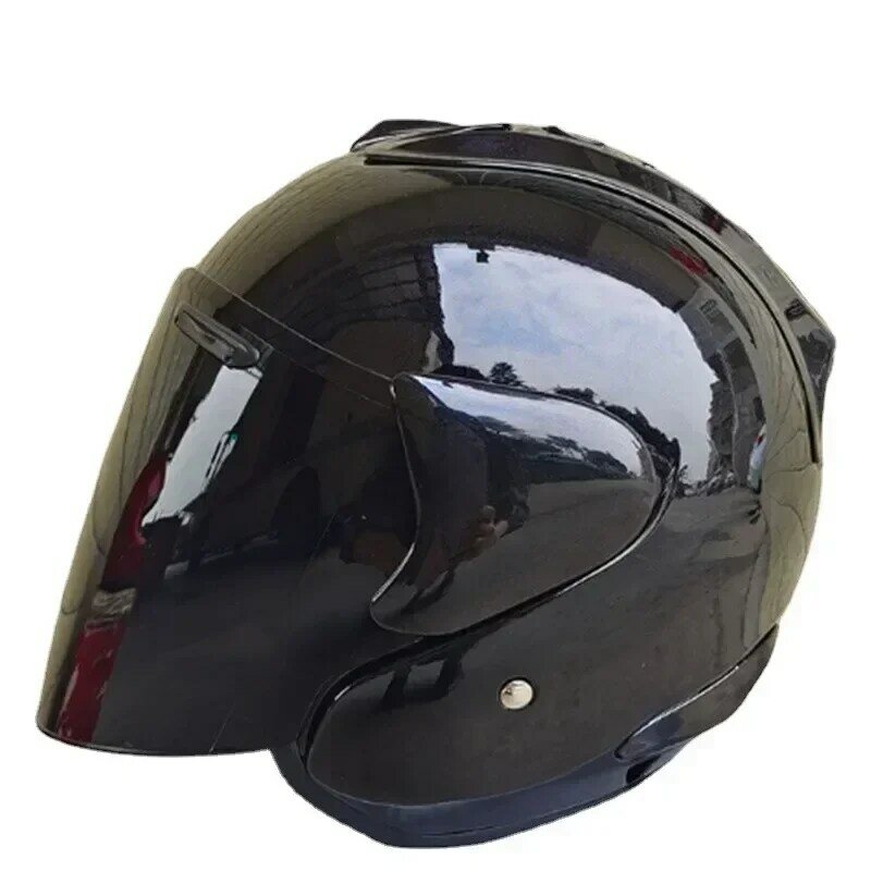 Шлем для мотоцикла с открытым лицом, рандомный шлем для мотоцикла, скутера Ram4, шлем Jet, винтажные Ретро шлемы, Сертификация ECE