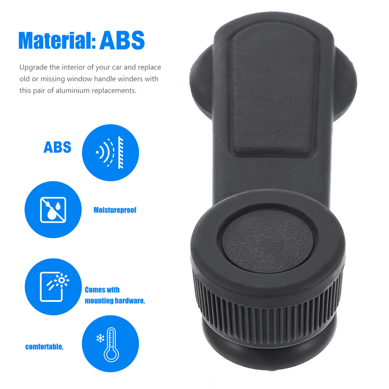 Raamregelaar Plastic Autohandvat Crank Vervangende Opwinder Riser Handgrepen Voor Accessoires