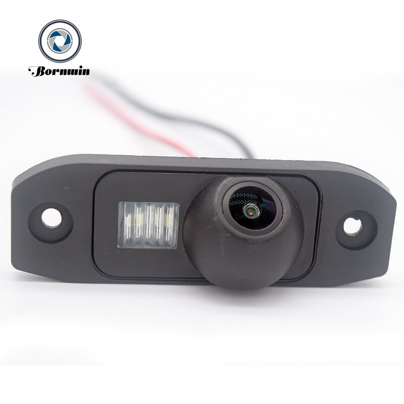 Bornwin-cámara de visión trasera para coche, dispositivo AHD 1080P, ojo de pez, 170 °, visión nocturna, para Volvo S40, S60, S60L, S80L, XC90, XC60, V60