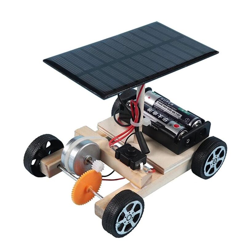 Inventions de technologie de voiture, assemblage de voiture solaire, équipement de laboratoire, jouets exécutifs, science