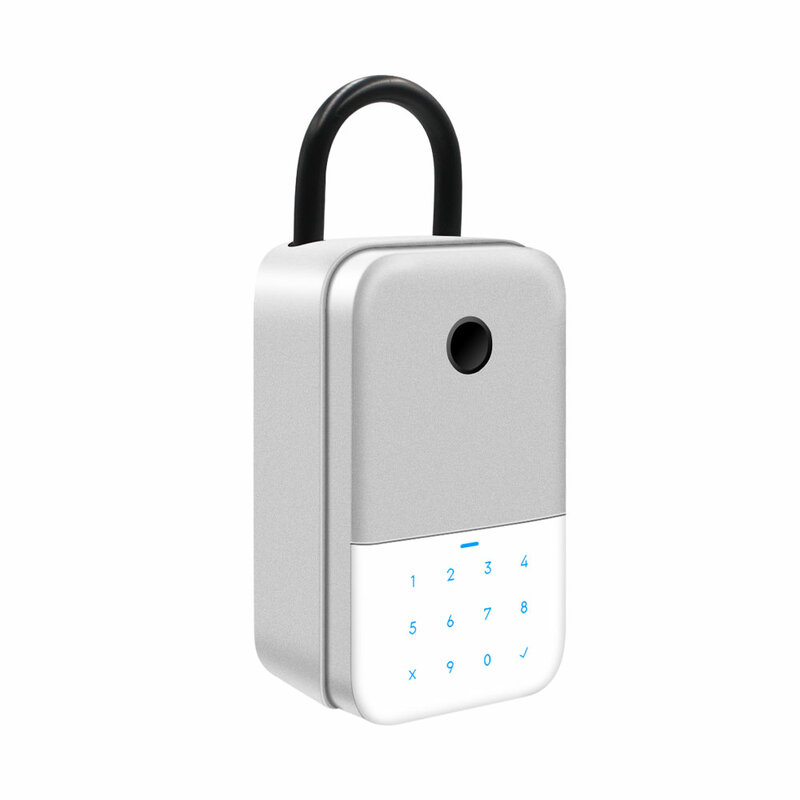 Chave segura ttlock app impressão digital bluetooth wifi caixa de chave digital app remoto acesso montagem na parede combinação segurança airbnb lockbox