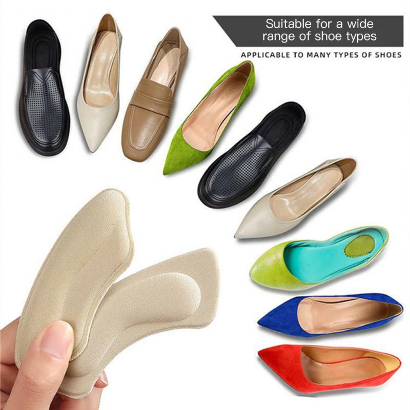 1Pair Sports Shoes Patches Sneakers Adjustable Size Anti Wear Feet Pad Cushion Insert Insole Heel Protector Back Sticker
