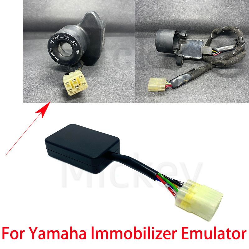 Untuk Yamaha Immobiliser Emulator 2002 - 2021 R1 R6 MT07 MT09 MT10 TMAX XMAX ++