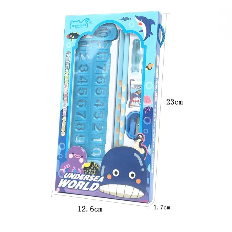 Primary School Students Math Addition And Subtraction Learning Supplies Decomposition Ruler Stationery Prizes Children's Gifts