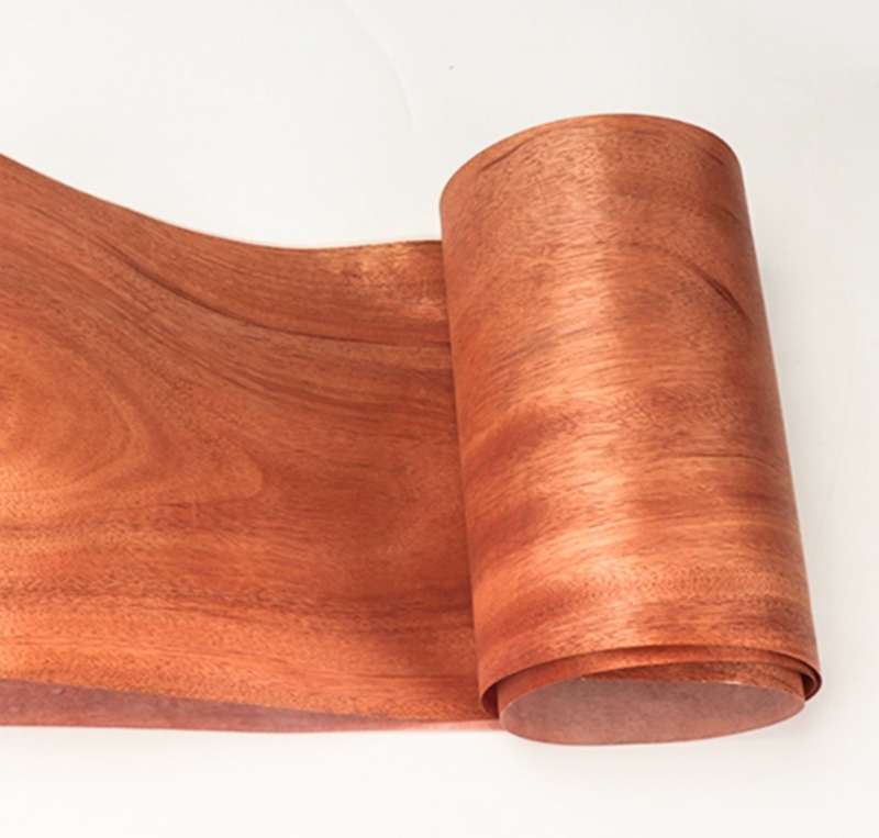 L: 2,5 метра ширина: 350 мм T: 0,25 мм натуральный Экстра Широкий древесный шпон с рисунком цветущего персика