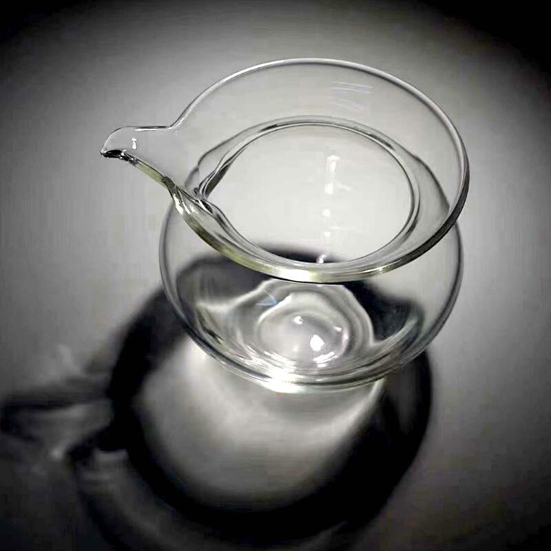 Jarra de leche transparente para hacer té, tetera de vidrio para casa, oficina, cocina, regalos para amantes del té