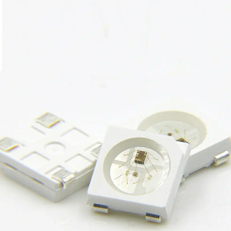 맞춤형 LED 칩 5050 RGB 램프 비즈, 무료 샘플, 24V, 12V, SMD2835, SMD3528, SMD5630