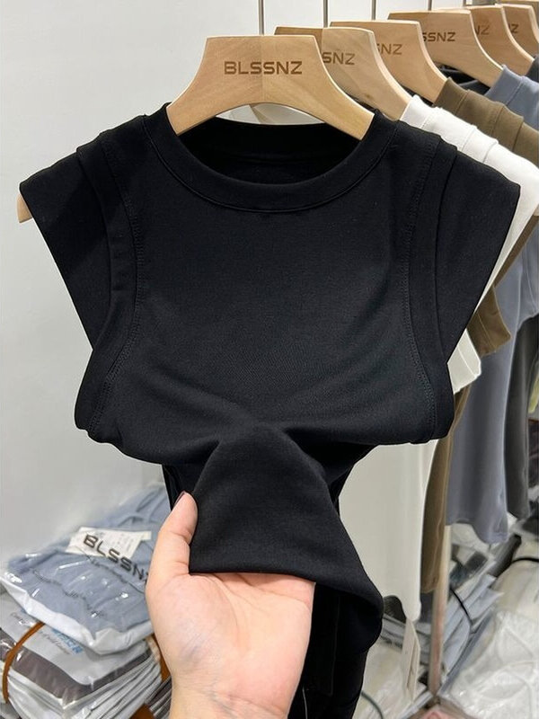 Summer Women T Shirt Girls T-Shirt Woman Clothes Tops Cotton Slim Tshirt Female Long Sleeve Crop Top Spring Tee Sexy Canale Y2k
