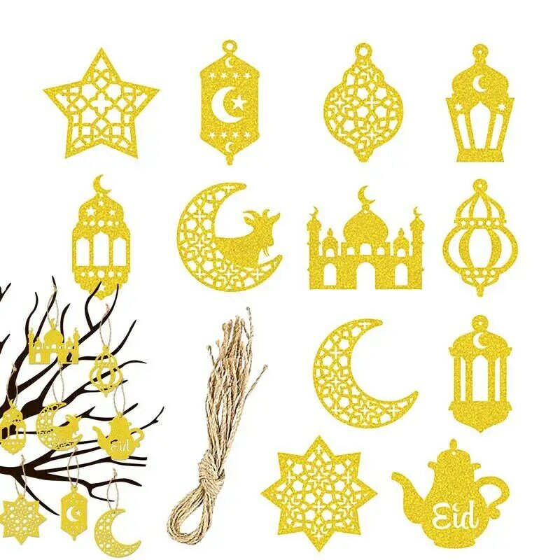 ラマダンの装飾用の吊り下げタグ,eid mubarak,ラマダン,カリーム,イスラム教徒のパーティーの装飾,eid al adha,ラマダンの装飾,12個,2022
