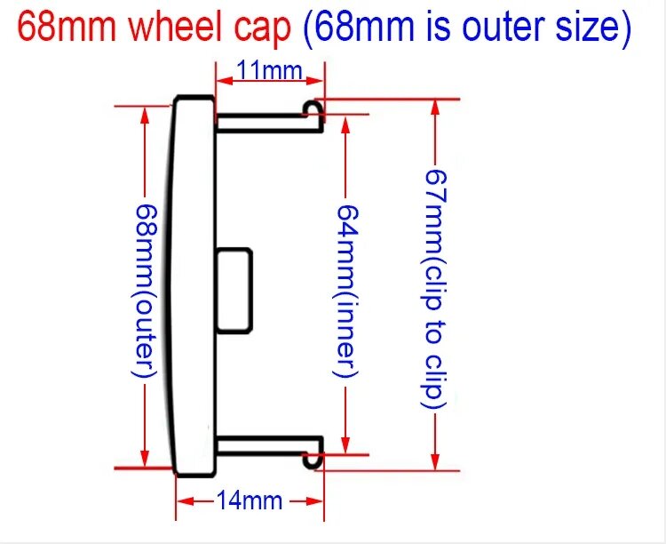 브라이튼 로고 자동차 휠 센터 허브 캡 림 수리 배지, 방진 커버 장식 엠블럼 액세서리, 56mm, 60mm, 65mm, 68mm, 4 개