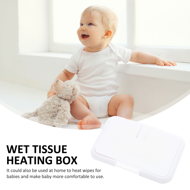 Popok lap hangat popok anak baterai USB Abs mesin pemanas tisu basah bayi