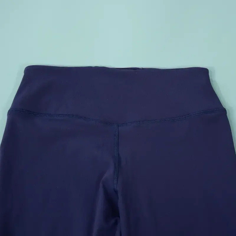 Женские эластичные штаны для занятий йогой, с высокой талией