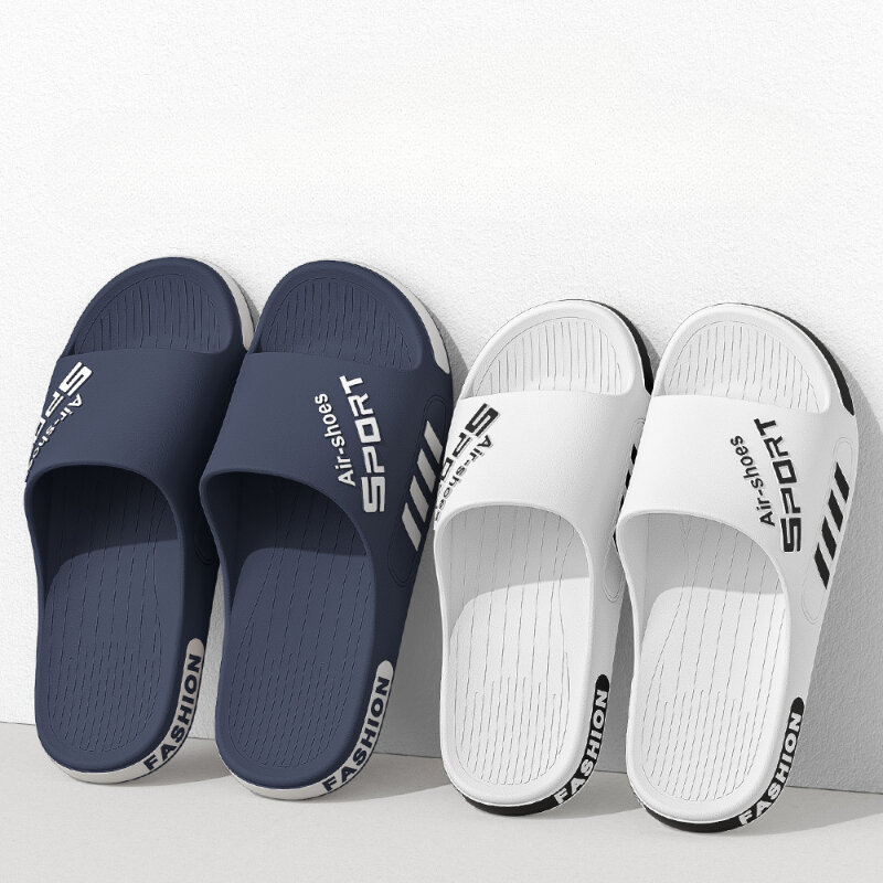 2024 New Summer Men's Slippers women Sandals Indoor Outdoor Sandal Couple Soft Sole Slides Men Flip-flops Big Size 36-49 zapatos
