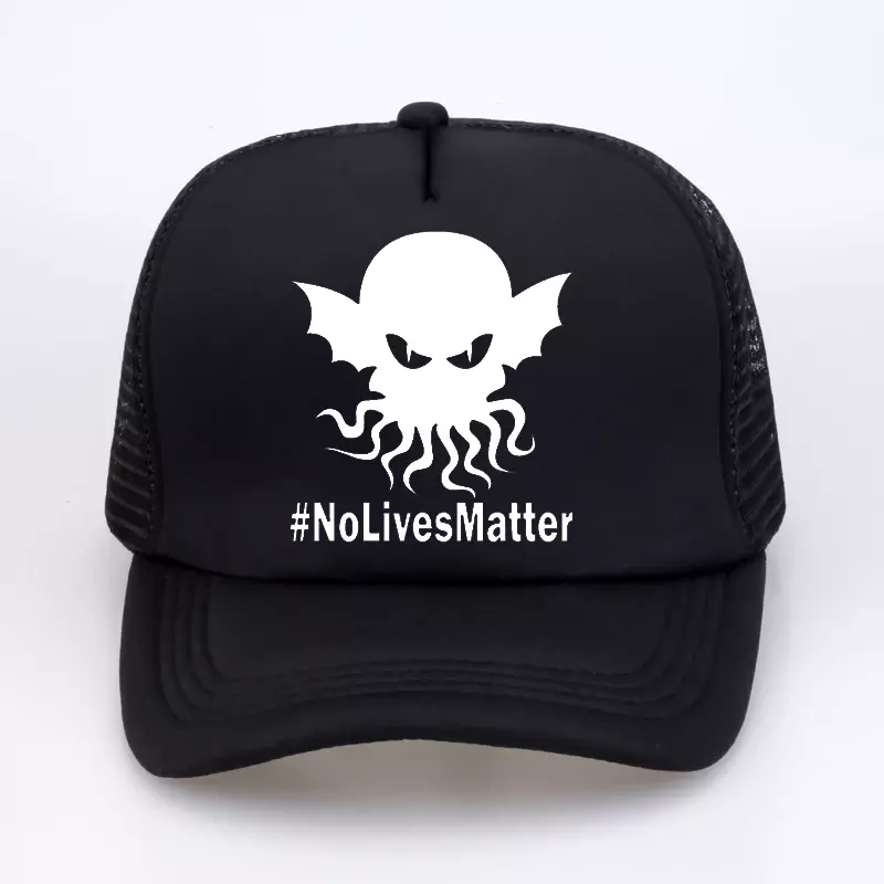 No Lives Matter-Gorra de béisbol para hombre y mujer, gorro de béisbol de alta calidad, estilo Hip Hop, Snapback de malla, de batalla