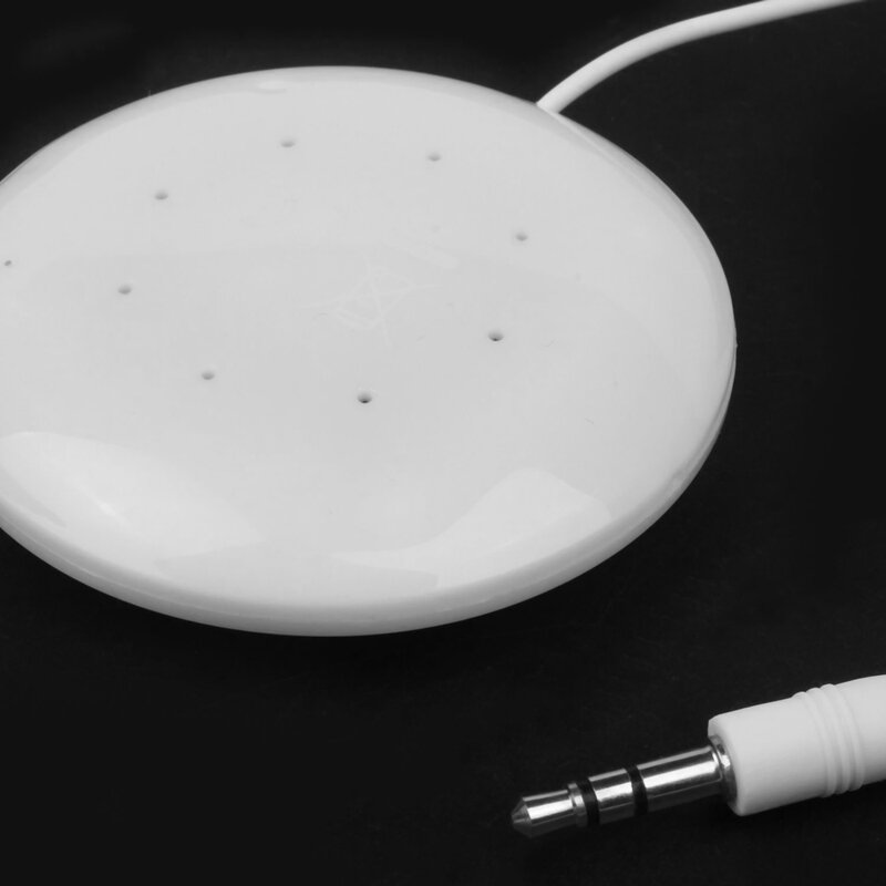 Mini haut-parleur portable blanc, 2 pièces, 3.5mm, pour MP3 MP4 CD urgent téléphone