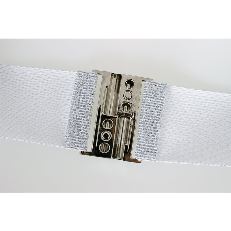 SISHION-cinturones dorados y plateados para mujer, corsés elásticos a la moda, accesorio SCB0319, 2024