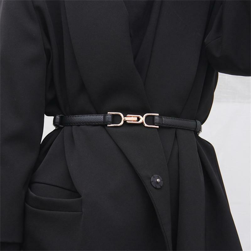 1 ~ 10 Stück raffinierter dünner Gürtel stilvoller Gürtel für Kleider Fashion-Forward Bestseller elegantes einfaches Design langlebig