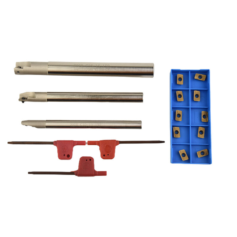Turning Insert Turning Tool Holder Mill Holder Tool Parts 300R C10-10-120-1T APMT1135PDER Alloy Steel CNC Carbide