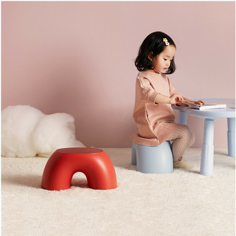 Оригинальный домашний стул, детский стул, подножка, Декорации для помещений, мебель для ванной, радужная игрушка, диван, подарок для детей, для девочек и мальчиков, обувной инструмент