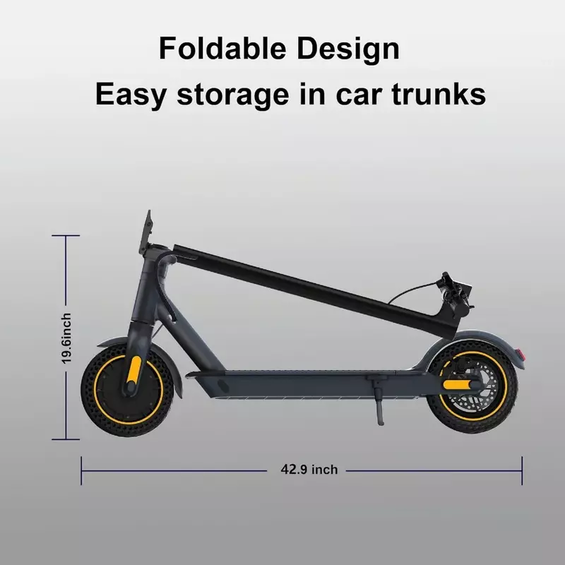 Electric Scooter,10" Solid Tires 600W Motor Up to 20Miles Range and 19Mph Speed for Adults -Portable Folding Commuting E Scooter