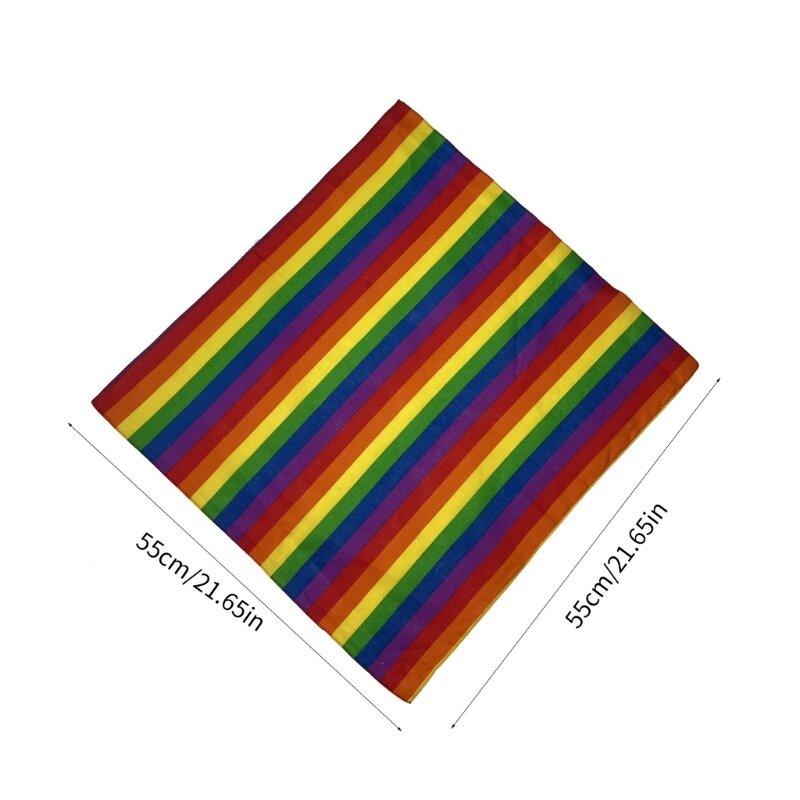 LGBTQ + Rainbow Hairband, Envoltório do Mês do Orgulho, Headwraps Bissexuais, Lenço De Cabeça Requintado, Bandanas De Turbante