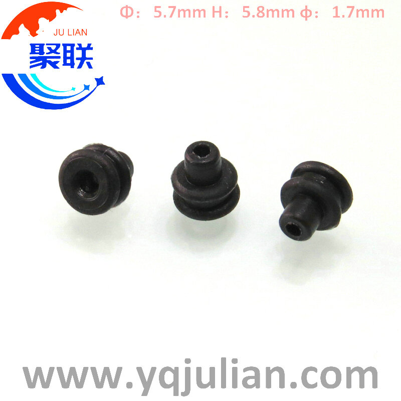 Auto rubber seal plug 2/2.2mm 7160-8234 7157-3648 hole plug rubber seal for auo wiring waterproof connector