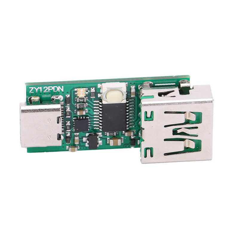 ZY12PDS-USB-C tipo C PD2.0 3,0 a DC USB, disparador de carga rápida, detector de sondeo