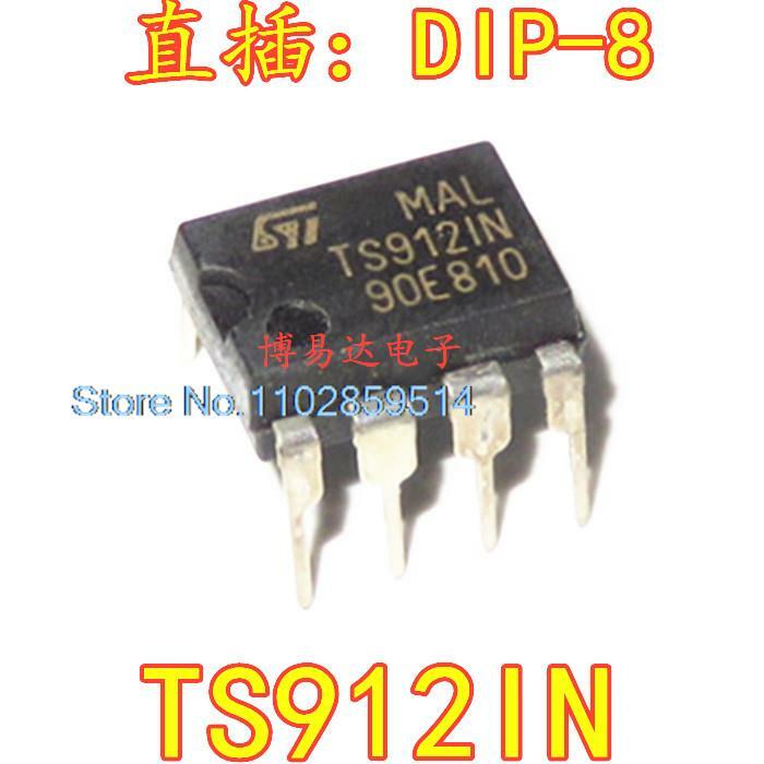 20PCS/LOT TS912 TS912IN DIP-8  IC TS9121N