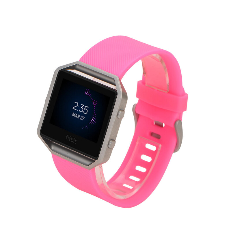 Boy 23mm Adjustable Sports Watchband Silicone Watch Strap for Fitbit Blaze Smart Watch For kid Children Gift