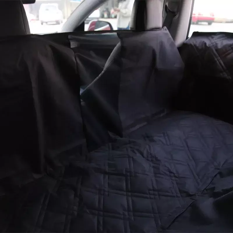 Alfombrilla de asiento trasero para mascotas, cubierta de asiento trasero para Tesla Model 3 Y, almohadilla protectora impermeable de viaje para perros, cojín completamente cubierto, accesorios de coche