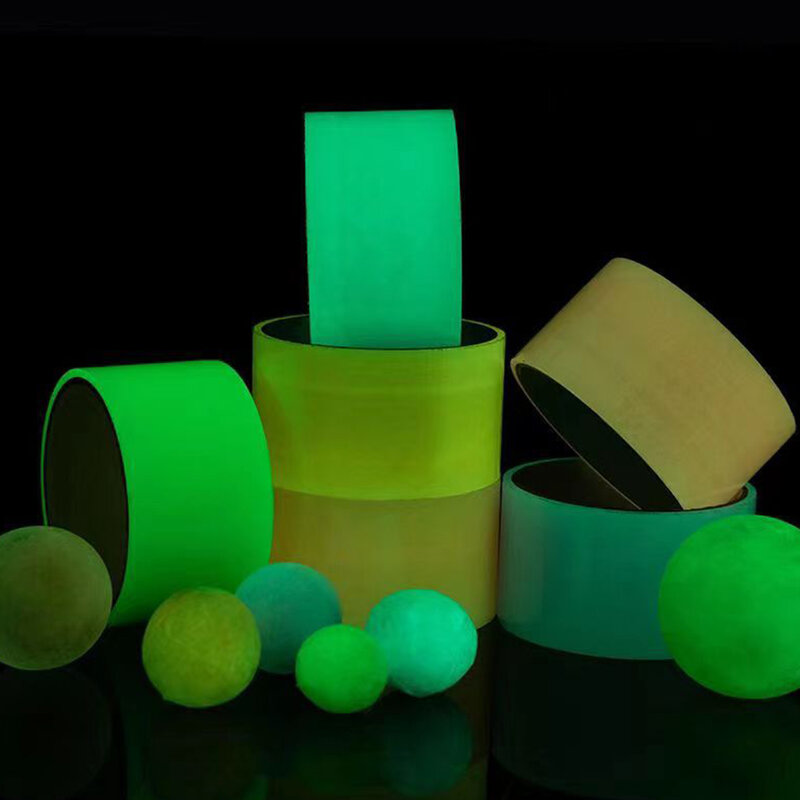 Luminous Sticky Ball Tape, Glow in the Dark, DIY, Alívio do Estresse, Fitas Brinquedo, Favores do partido, Artesanato para material escolar
