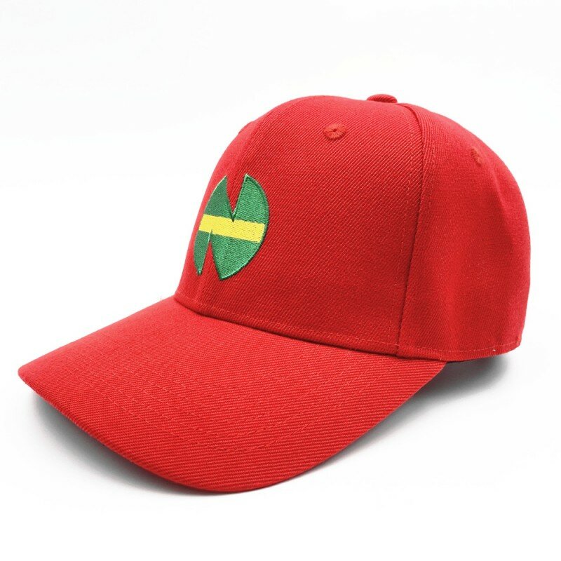 Головной убор с логотипом команды Nankatsu Captain Tsubasa, вышивка татами, шапка Вакабаяси гензо для косплея, день отдыха, красная женская шапка