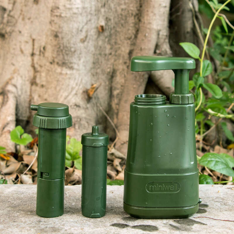 Pemurni air peralatan luar ruangan Portable Survival Camping olahraga ekstrem Filter darurat