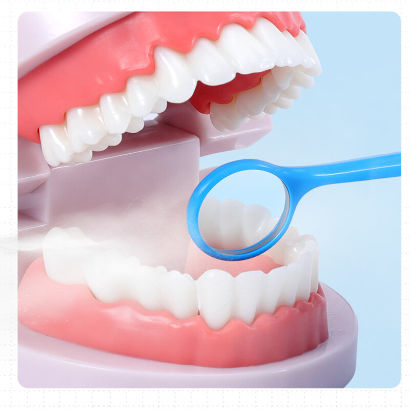 Espelho oral descartável da bandeja descartável do instrumento do espelho oral com a faca de ajuste esterilizatio separado