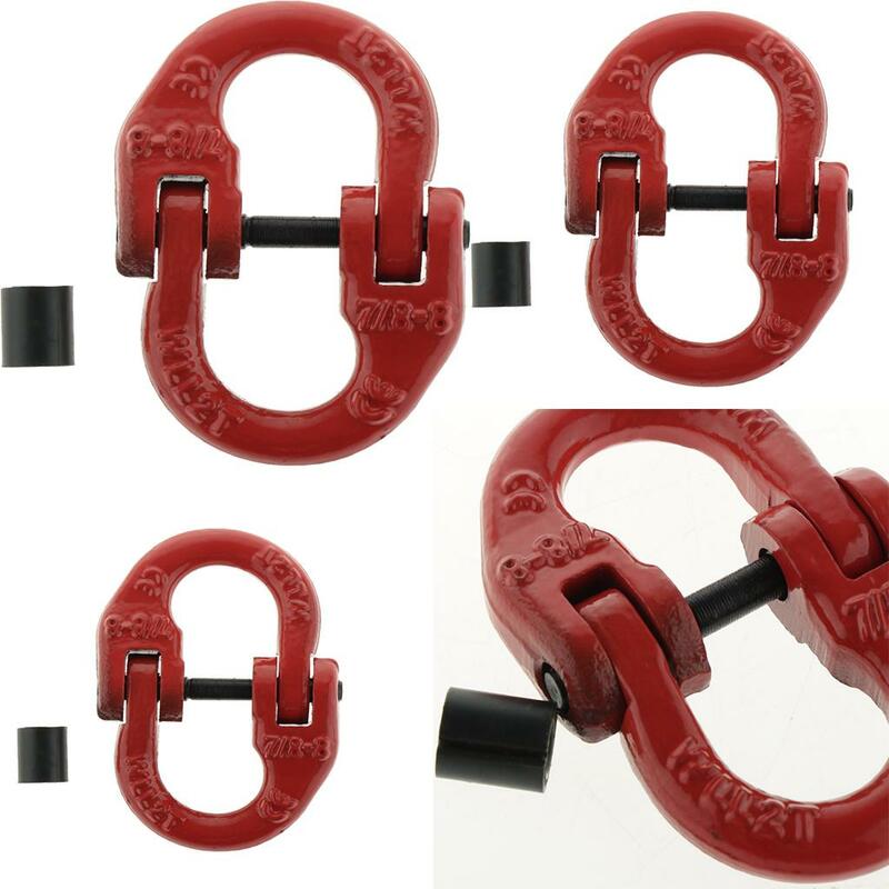 Painted Grade 80 Drop Forged Alloy Steel Connecting Link, Large Working Load Limit