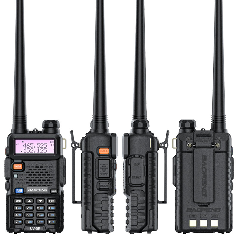 Baofeng-walkie-talkie UHFVHF UV-5R-136 MHz,デュアルバンド174-400 MHz,Fm,双方向ラジオ,オリジナル