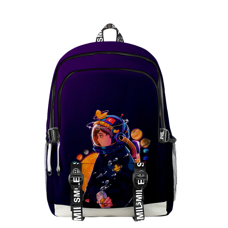 Creative Quackity My Beloved Men Women Backpack Fabric Oxford School Bag Fashion Style Teenager Girls Child Bag Travel Backpack