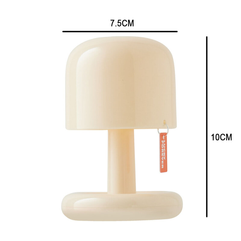 Настольная мини-лампа, креативный Настольный светильник с питанием от USB, в виде гриба, для кофейного бара, домашнего декора, спальни