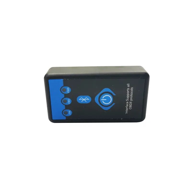 Lector de código automático ELM327 V1.5, interfaz Bluetooth OBD2, Mini interruptor de encendido 327, botón OBDII ELM 327, escáner de diagnóstico, nuevo