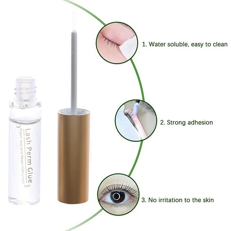 5ml Professional Lash Lifting Glue For Eyelash Lift Perming Adhesive Korea Clear Lash Perm Adhesive Wholesale Lashes Glue