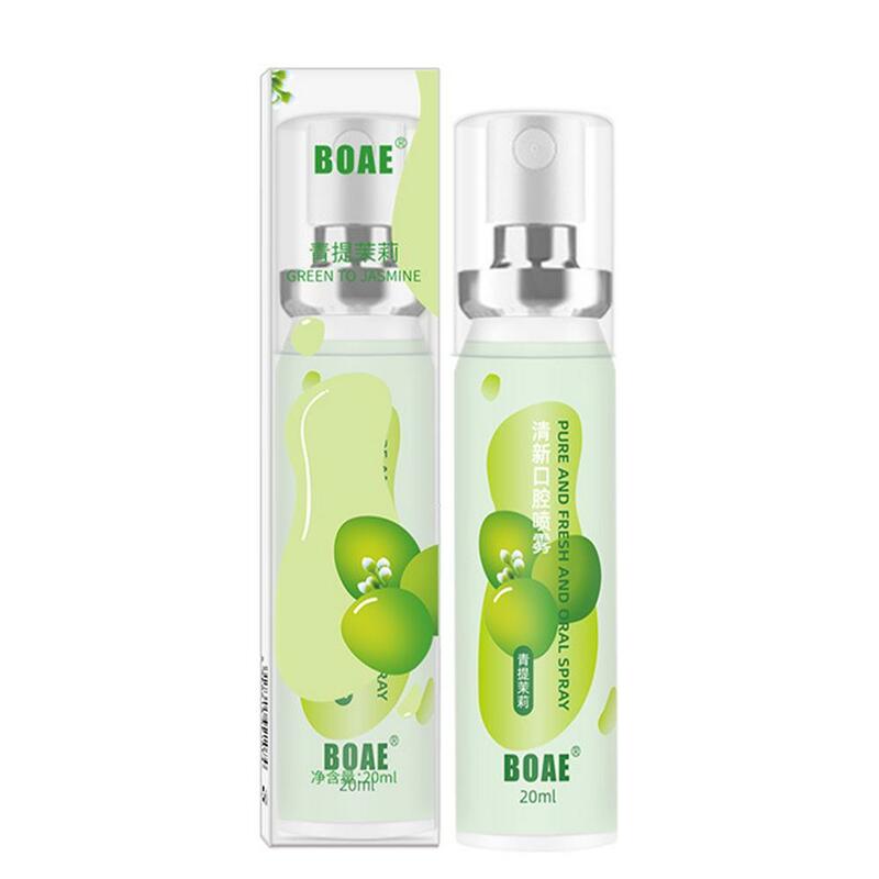 Spray Oral Sabor de Frutas Frescas, Respiração de Pêssego, Purificador, Desodorante, Uvas Doces, Respiração, B X3N5, 20ml