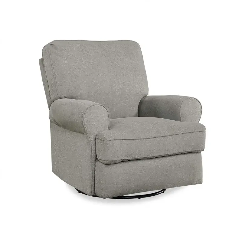 Baby relax kenkenkenzie swivel glider recliner chair, nursery furniture, Gray