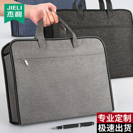 Waterproof bags Handbag Large Capacity Casual Document Bag Office Business Briefcase Document Bag