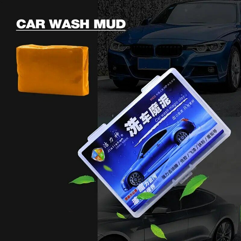 Car Wash Anti-deformação Clay Bar, Detalhamento Eficaz, Leakproof, Azul, Acessórios