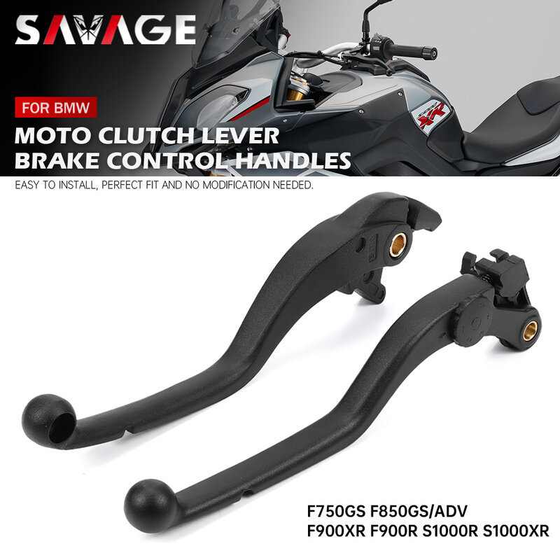 Front Brake Lever Clutch Lever For BMW F850GS/ADV F750GS F900XR F900R S1000R S1000XR Motorcycle Control Handles F 850 GS 900 XR