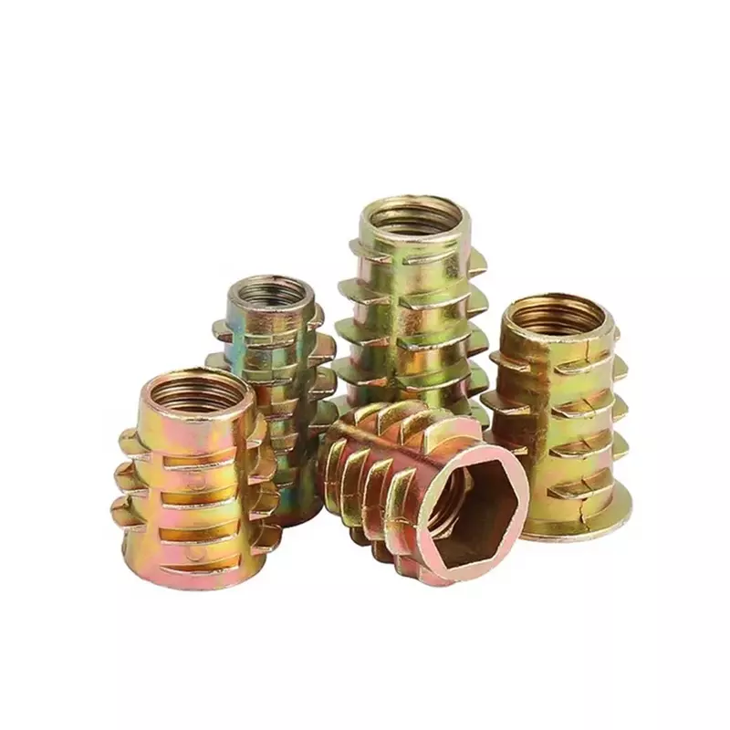 Nternal And External Teeth Nuts, Countersunk Head, Hexagonal/Furniture Solid Wood Embedded Parts, Trapezoidal Screw Caps