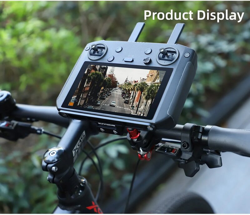 Remote Controller Holder on Bicycle Following Shot Action Camera Riding Bracket Mount For DJIRC PRO/DJI Smart Controller